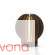 Lampa stołowa Eva solo Radiant LED 15 cm, smoked oak