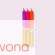 Zestaw świeczek Pink Stories Dip Dye X-Mas Neon Holiday