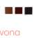Sofa 3-osobowa Menu Tailor GR4L dark oak / leather