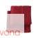 Ręcznik do rąk Aquanova Adagio 30 x 50 cm, czerwony