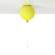 Lampa wisząca Brokis Memory Balonik Ø 40 cm, żółta