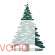 Choinka Alessi Bark For Christmas, 70 cm zielona