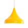 Lampa wisząca LoftYou Husar Ø 33 cm, żółta