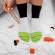 Skarpetki Rainbow Socks, sushi - łosoś, maki ogórek 41-46 (L), Kto to kupi