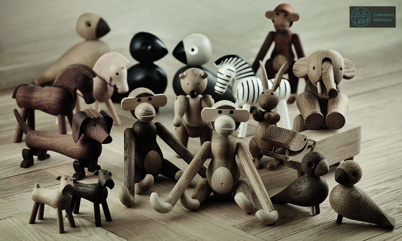Zabawki z drewna Kay Bojesen