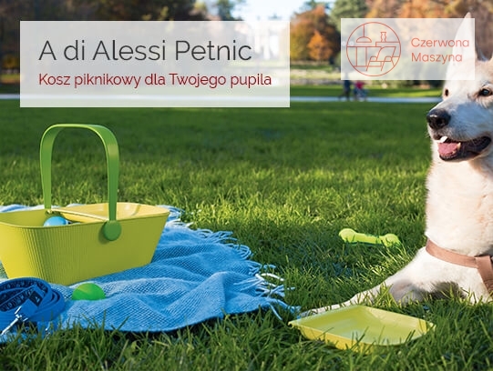 Kosz pikikowy dla zwierząt A di Alessi Petnic